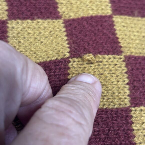 Harry Potter Gryffindor Cardigan Sweater Wizarding World Check Women's 3X - Picture 14 of 16